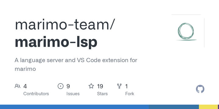Show HN: Marimo VS Code extension – Python notebooks built on LSP and uv