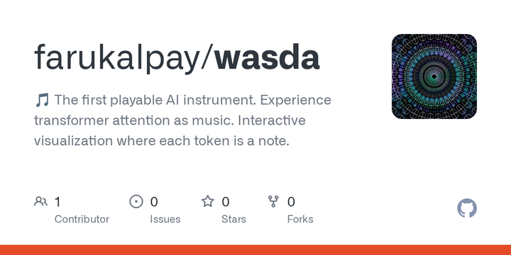 Show HN: Wasda – Experience transformer attention as music