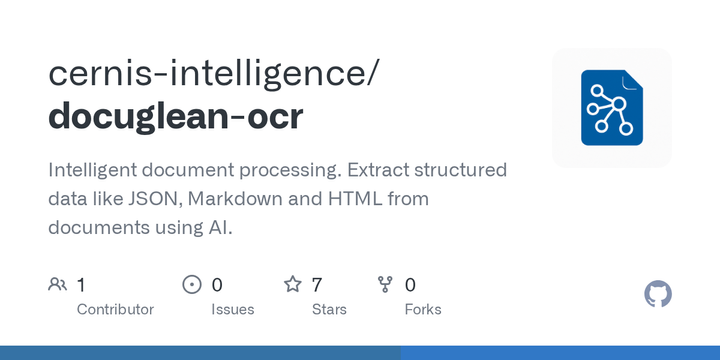 Show HN: Docuglean – Extract Structured Data from PDFs/Images Using AI