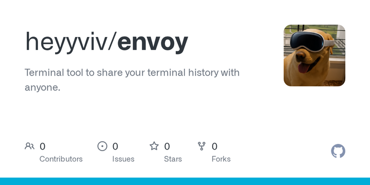 Show HN: Envoy – Command Logger