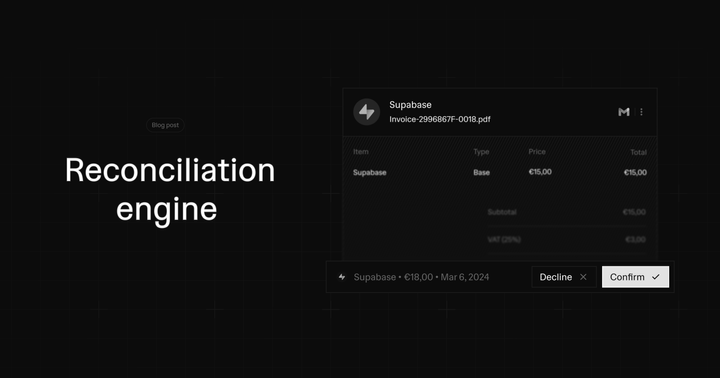 Show HN: Auto-Match – How We Built Receipt-to-Transaction Matching (Open Source)