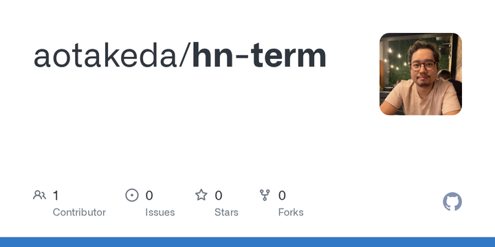 Show HN: HN Term – browse HN using the terminal