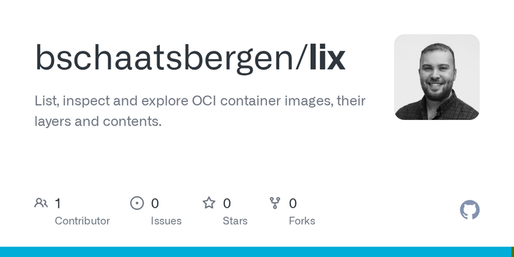 List, inspect and explore OCI container images, their layers and contents
