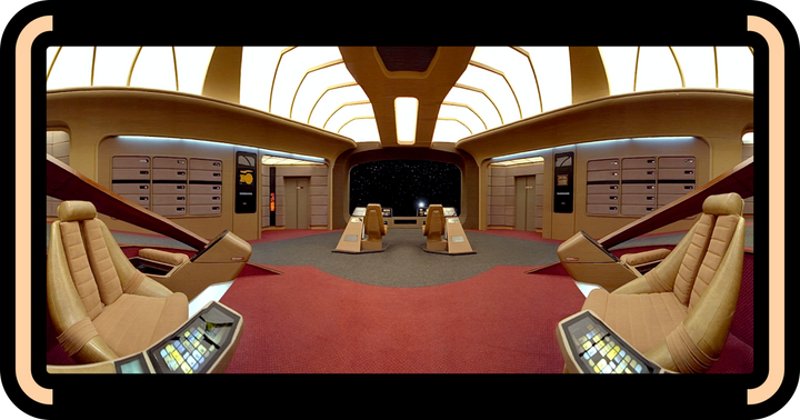 Panoramas of Star Trek Sets