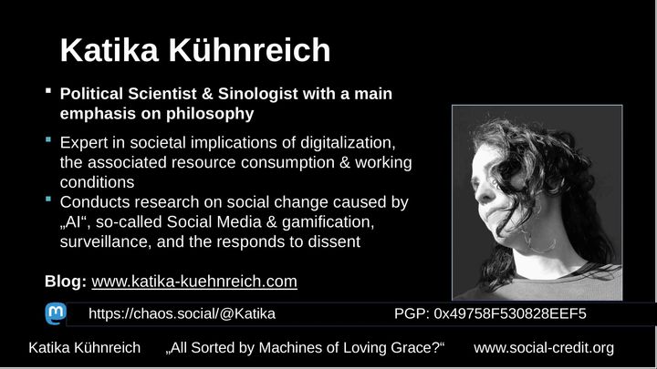 39c3: All Sorted by Machines of Loving Grace? [video]