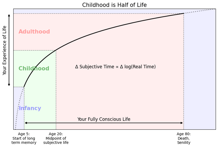 If childhood is half of life, how should that change how we live?