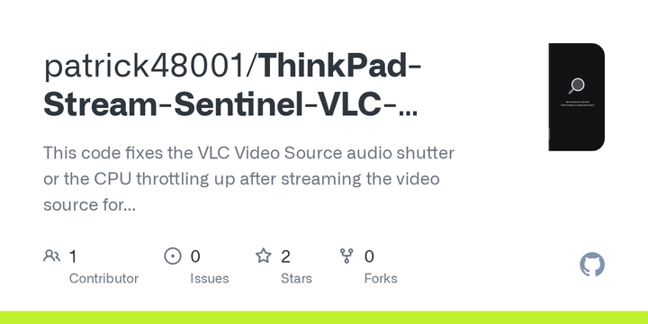 I wrote a batch script to keep my 2011 ThinkPad alive for 24/7 streaming