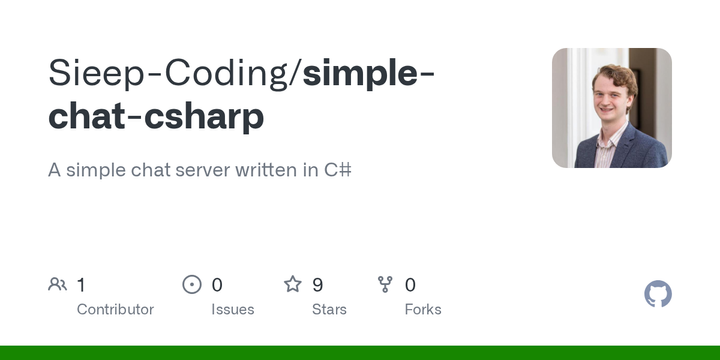 Show HN: TCP chat server written in C# and .NET 9, used in the terminal