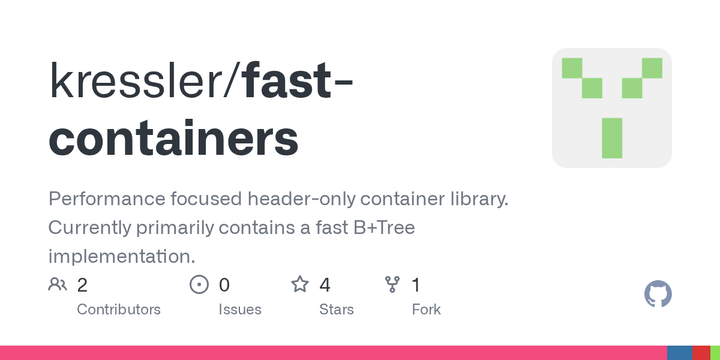High-performance header-only container library for C++23 on x86-64