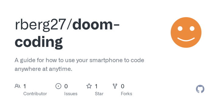 Stop Doom Scrolling, Start Doom Coding: Build via the terminal from your phone