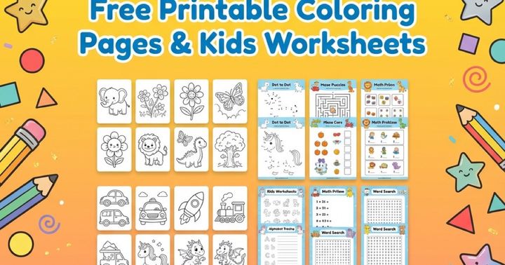Show HN: Funboxie – Free printables and coloring pages for kids