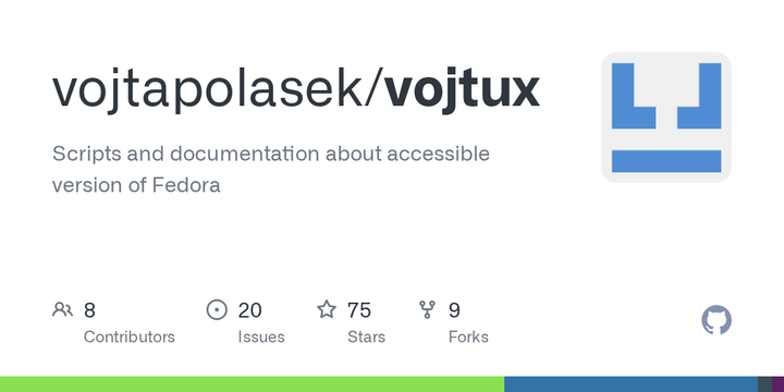 Vojtux – Unofficial Linux Distribution Aimed at Visually Impaired Users