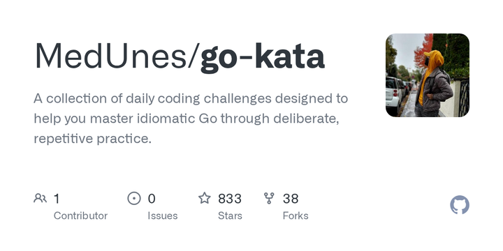 A set of Idiomatic prod-grade katas for experienced devs transitioning to Go