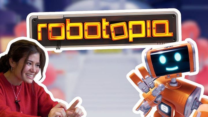 Robotopia: A 3D, first-person, talking simulator