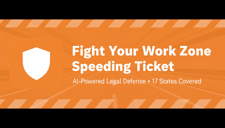 Show HN: Workzonespeedingticket.com – Automating disputes for automated fines