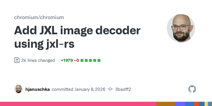 Jxl-Rs Merged into Chromium