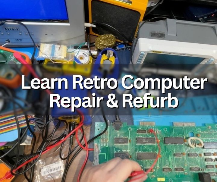 Learning Retro Computer Electronics Fault Finding and Restoration