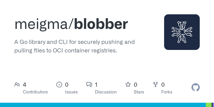Show HN: Blobber – Push and stream arbitrary files with OCI registries
