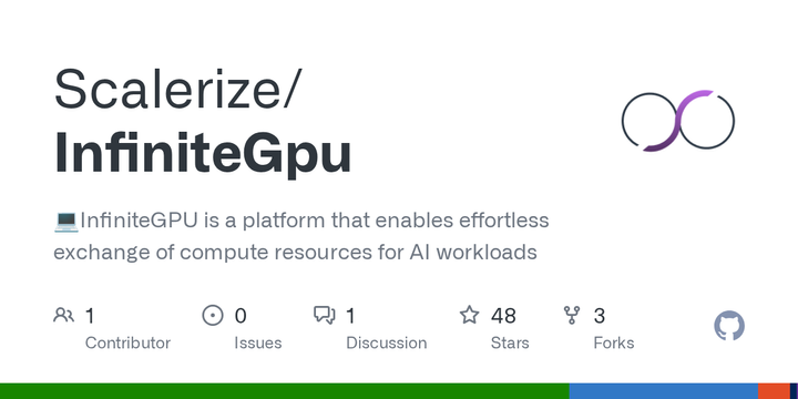 Show HN: InfiniteGPU, An open-source AI compute network,now supporting training