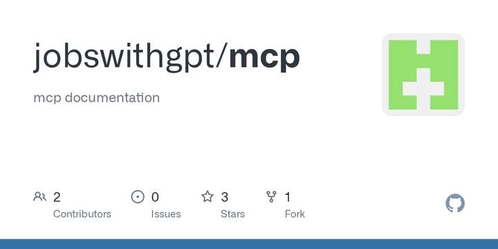 Show HN: MCP Server for Job Search