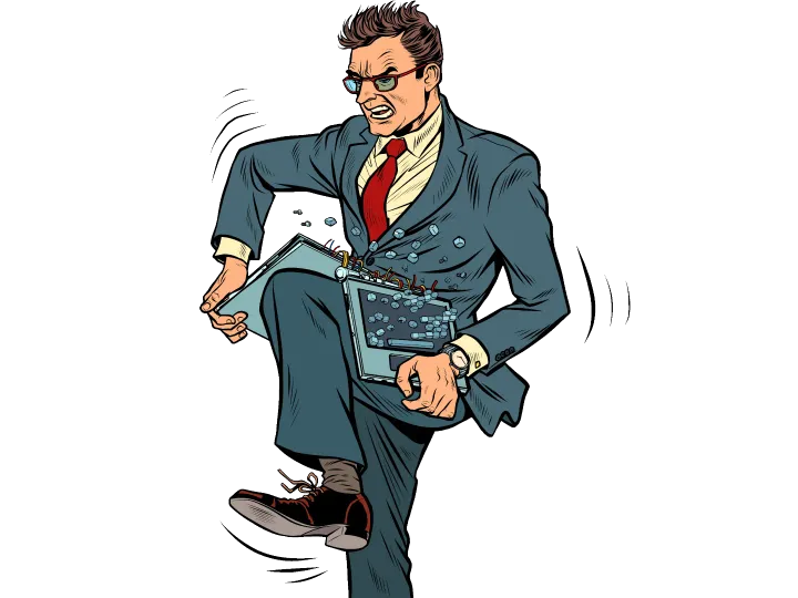 If users notice your software, you're a loser