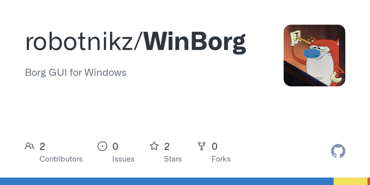 Show HN: WinBorg, a beautiful alternative to Vorta for BorgBackup