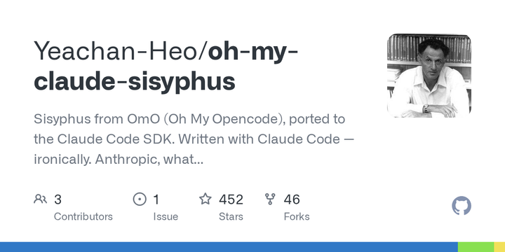 Sisyphus Now Lives in Oh My Claude