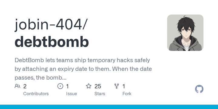 Show HN: Enforcing time-bounded technical debt with Git history