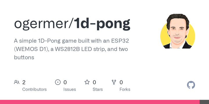 Show HN: 1D-Pong Game at 39C3