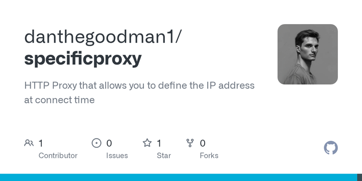 Show HN: SpecificProxy – Proxy Using a Specific IP