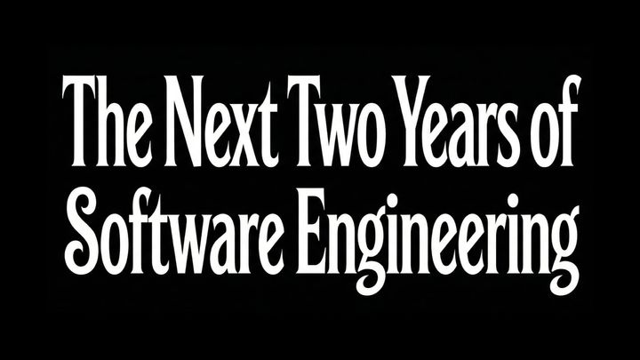 The Next Two Years of Software Engineering