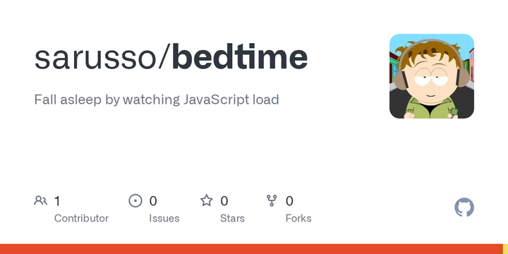Show HN: Fall asleep by watching JavaScript load