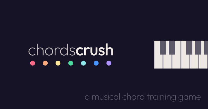 Show HN: ChordsCrush, a free musical chord training game