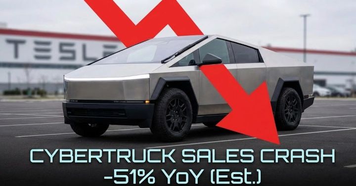 Ford F-150 Lightning outsold the Cybertruck and was then canceled for poor sales