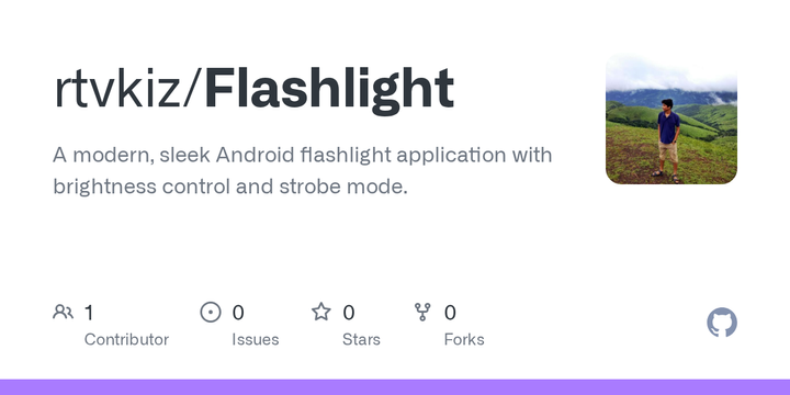 Show HN: Flashlight: Android app that lets you control torch brightness