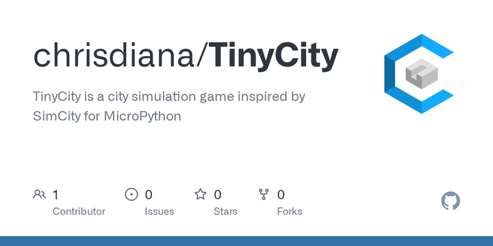 Show HN: TinyCity – A tiny city SIM for MicroPython (Thumby micro console)