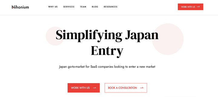 Selling SaaS in Japan