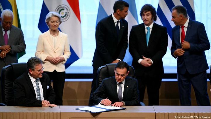 EU and Mercosur countries sign landmark free trade deal