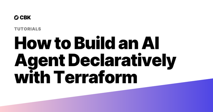 How to Build an AI Agent Declaratively with Terraform