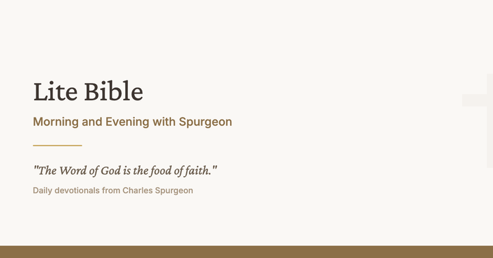 Show HN: Lite Bible – A fast, minimalist Bible reader