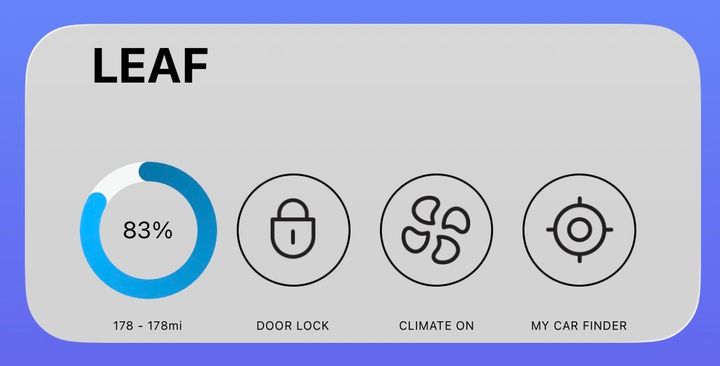 Nissan's Response (?) To My Leaf Home Screen Widget