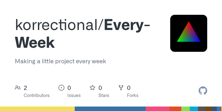 A bunch of projects I did over the last year