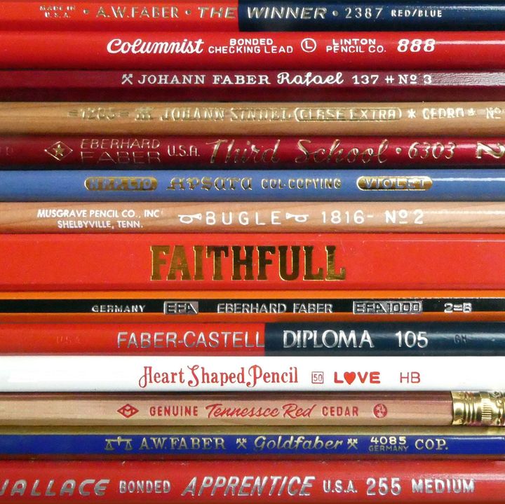 Typography on Pencils (2023)