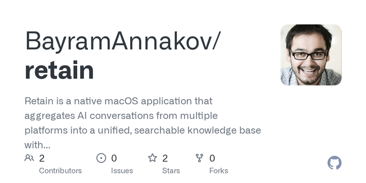 Show HN: Retain – A unified knowledge base for all your AI coding conversations