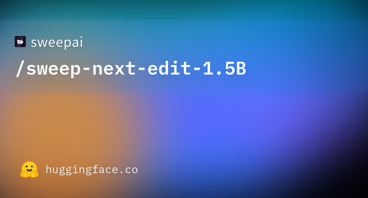 Show HN: Sweep, Open-weights 1.5B model for next-edit autocomplete