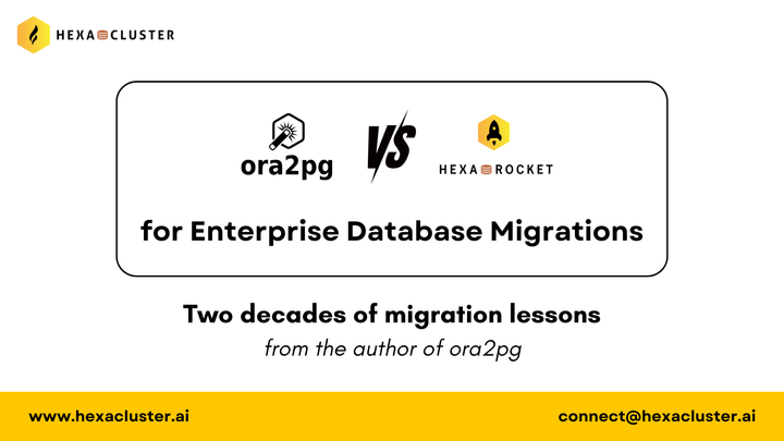Gilles' Take on Ora2pg vs. Hexarocket
