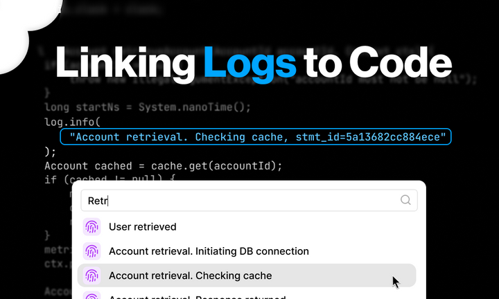 Linking Logs to Code: Introducing Statement IDs