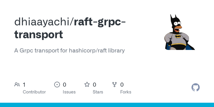 Show HN: gRPC Transport for HashiCorp/Raft