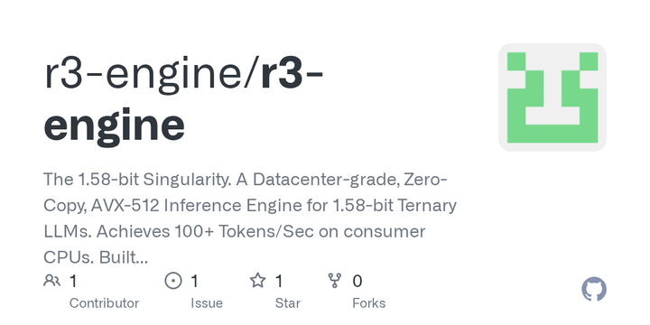 Show HN: A Zero-Copy 1.58-bit LLM Engine hitting 117 Tokens/s on single CPU core