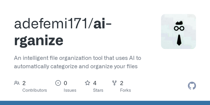Show HN: AI-rganize – CLI tool for organizing your files